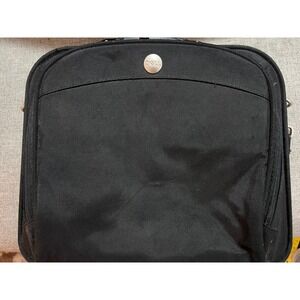 Dell Black Laptop Briefcase Messenger Bag Case Padded mult pockets Carry Handle‎